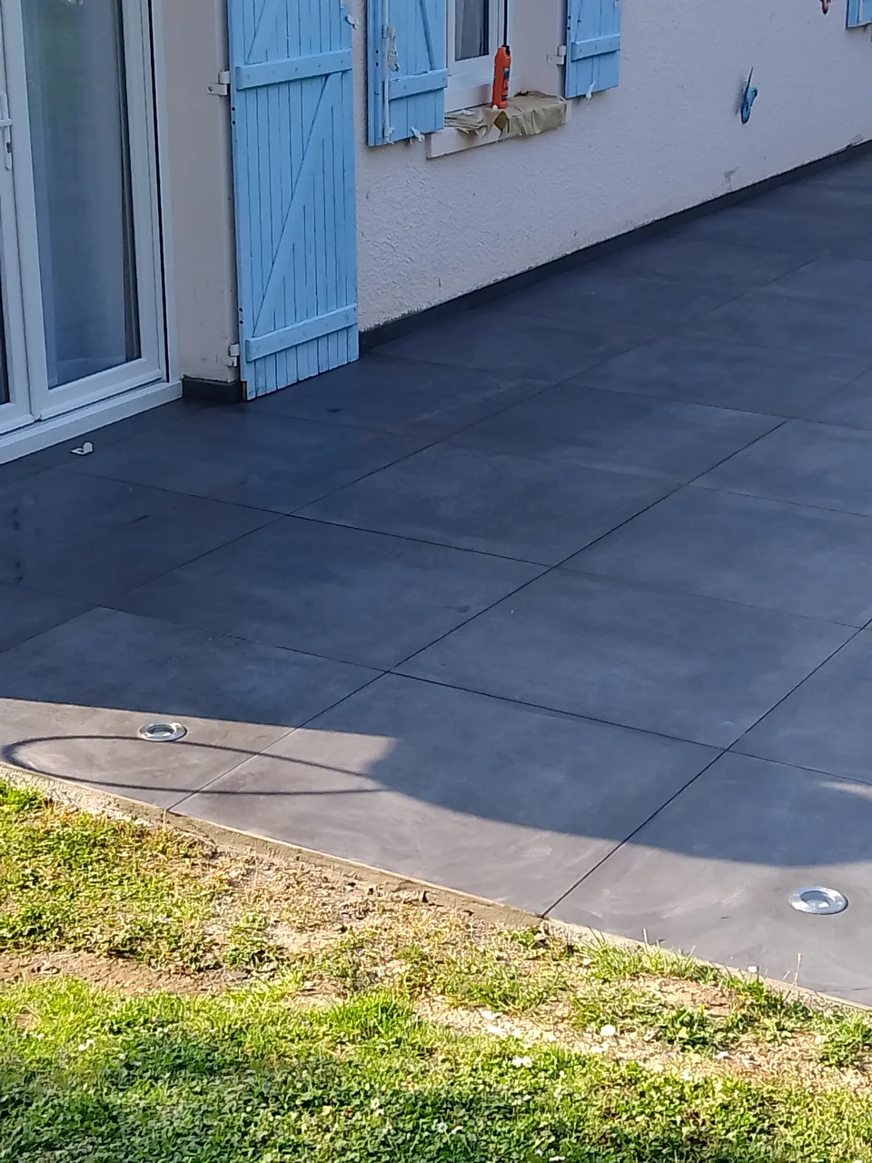 Terrasse rénovée en Île-de-France